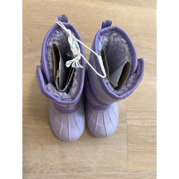 Lily & Dan Toddler Size 7/8 Sherpa-Lined Winter Snow Boots Waterproof-Insulated - Picture 2 of 6